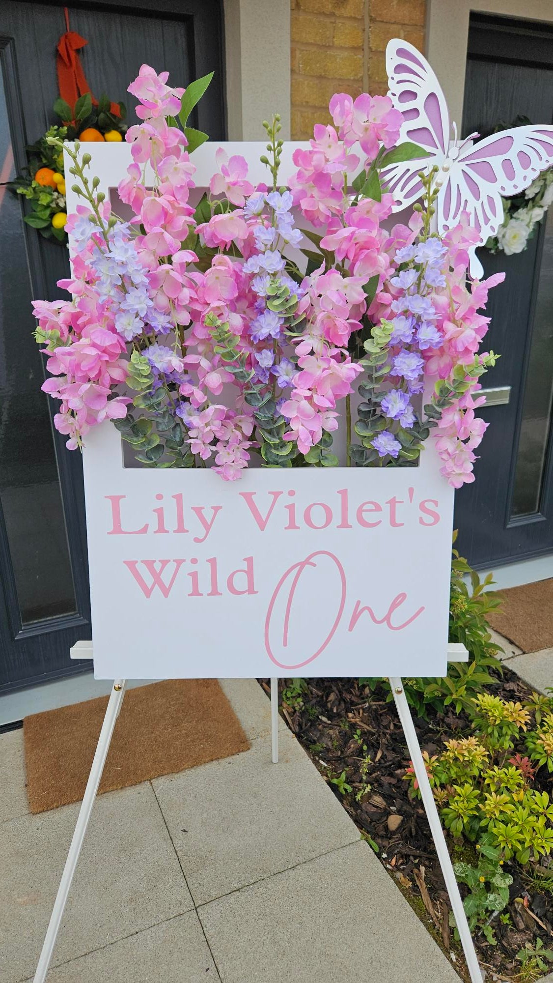 Ivory Flower Wall
