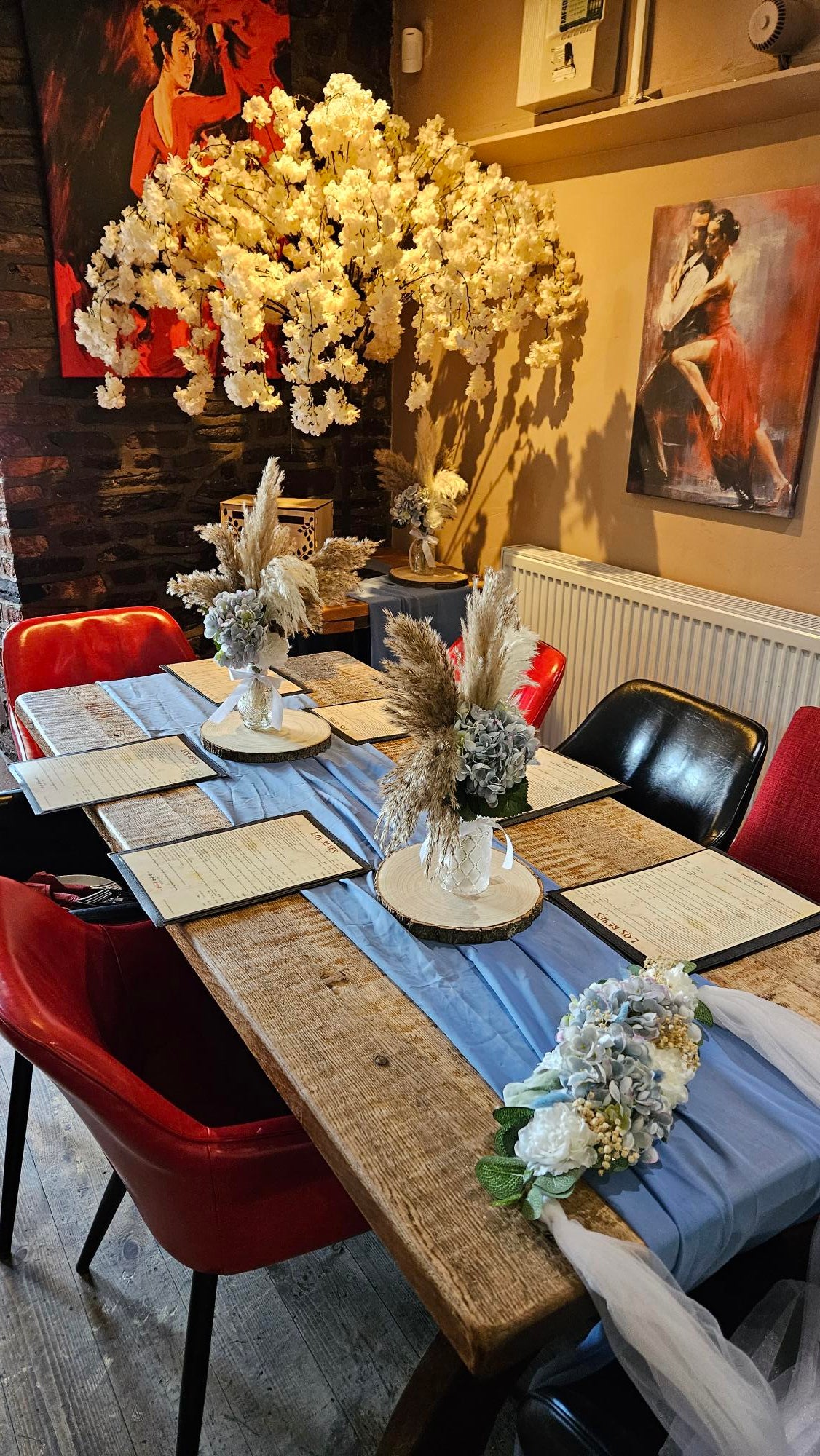 Ivory Flower Wall