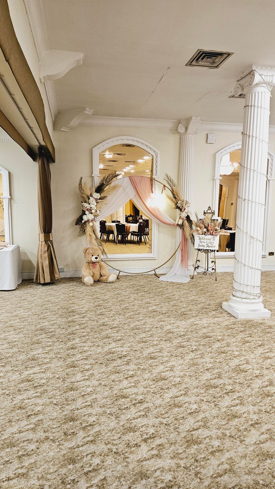 Gold Hoop Display