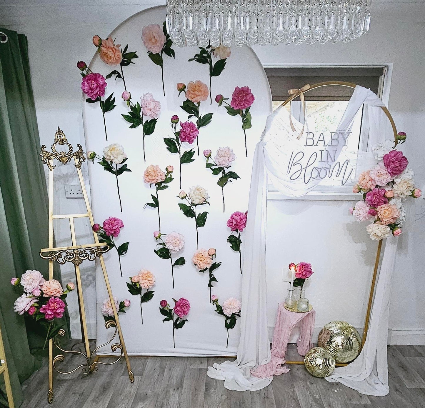 The Bloom Bar Backdrop