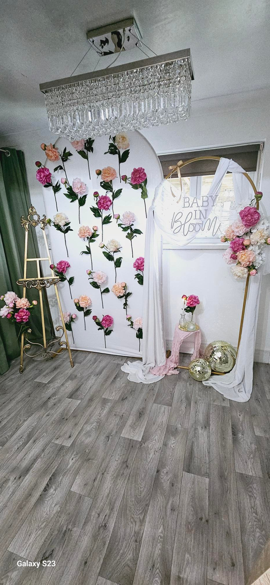 The Bloom Bar Backdrop