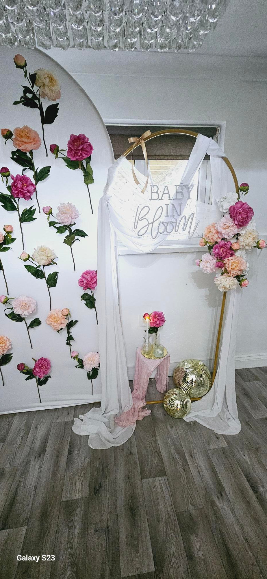 The Bloom Bar Backdrop