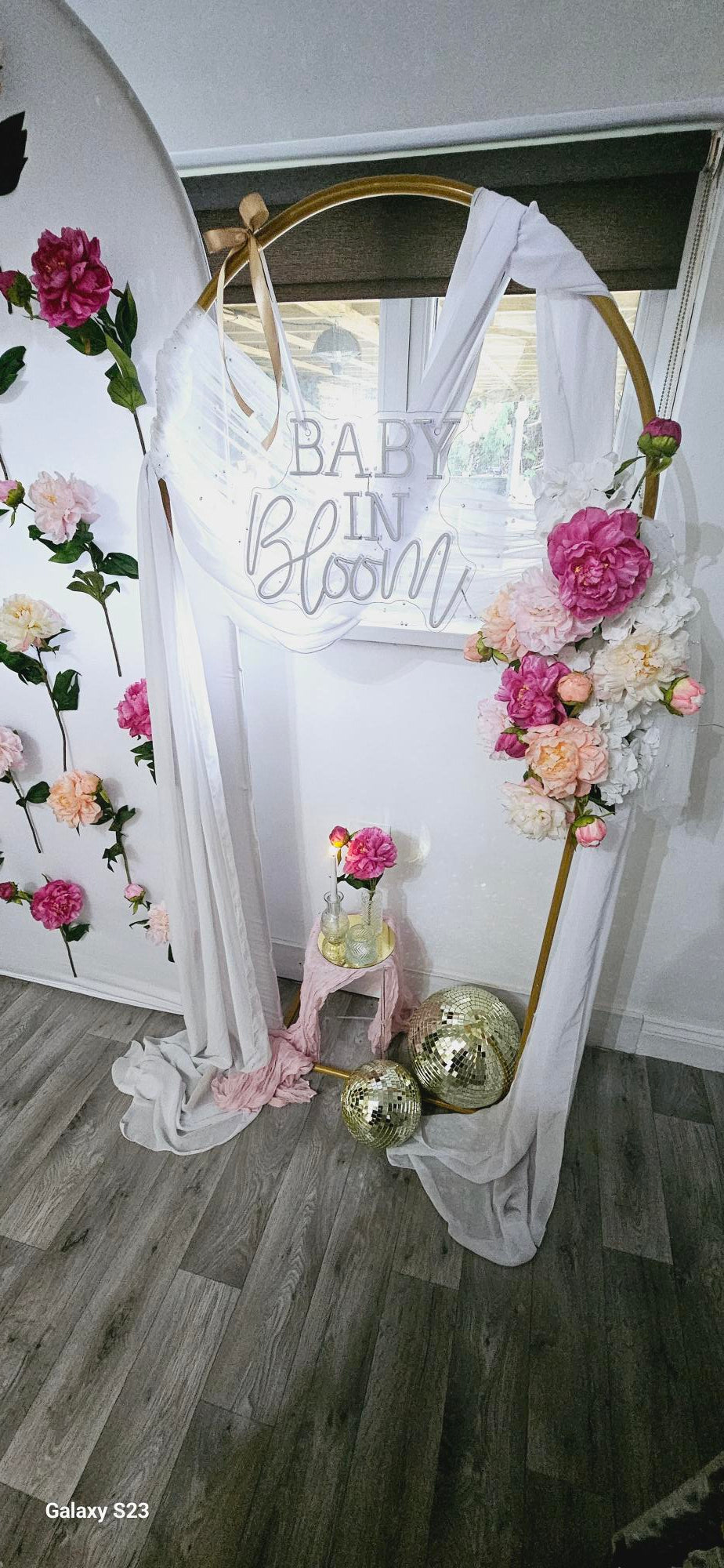The Bloom Bar Backdrop