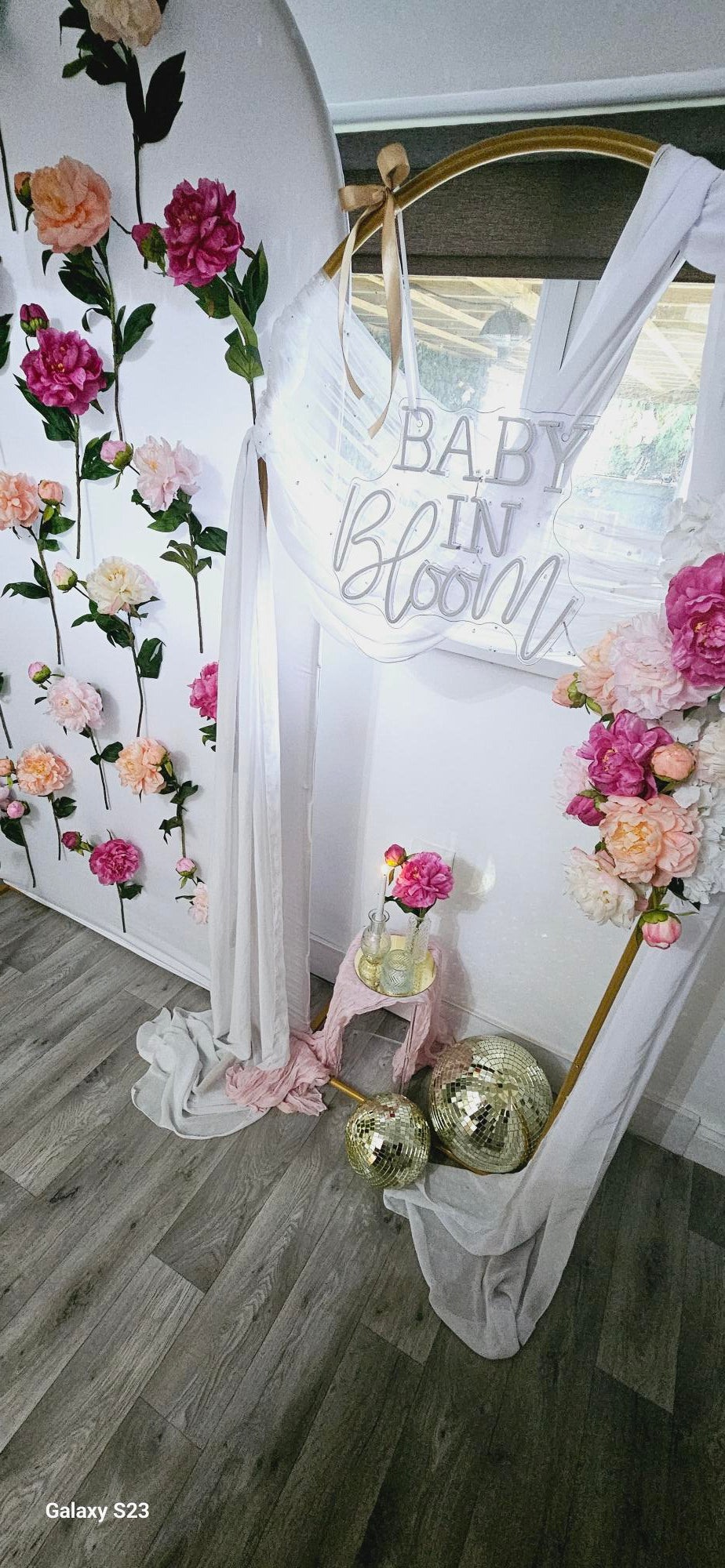 The Bloom Bar Backdrop