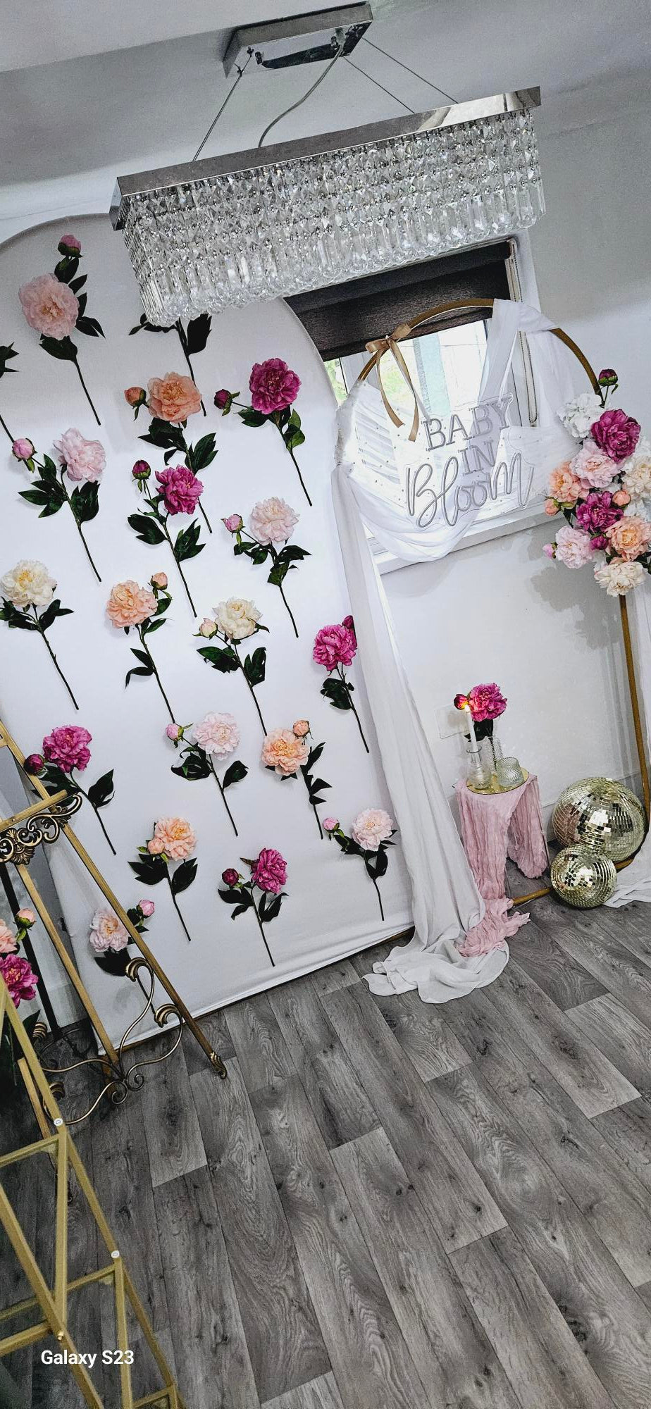 The Bloom Bar Backdrop