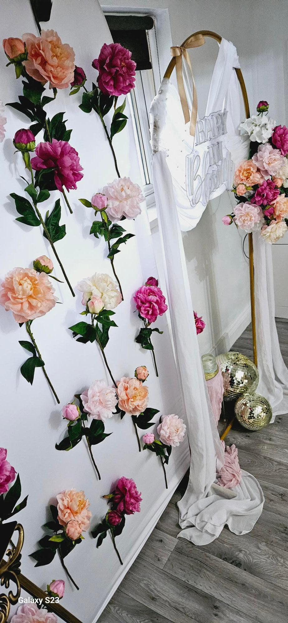 The Bloom Bar Backdrop