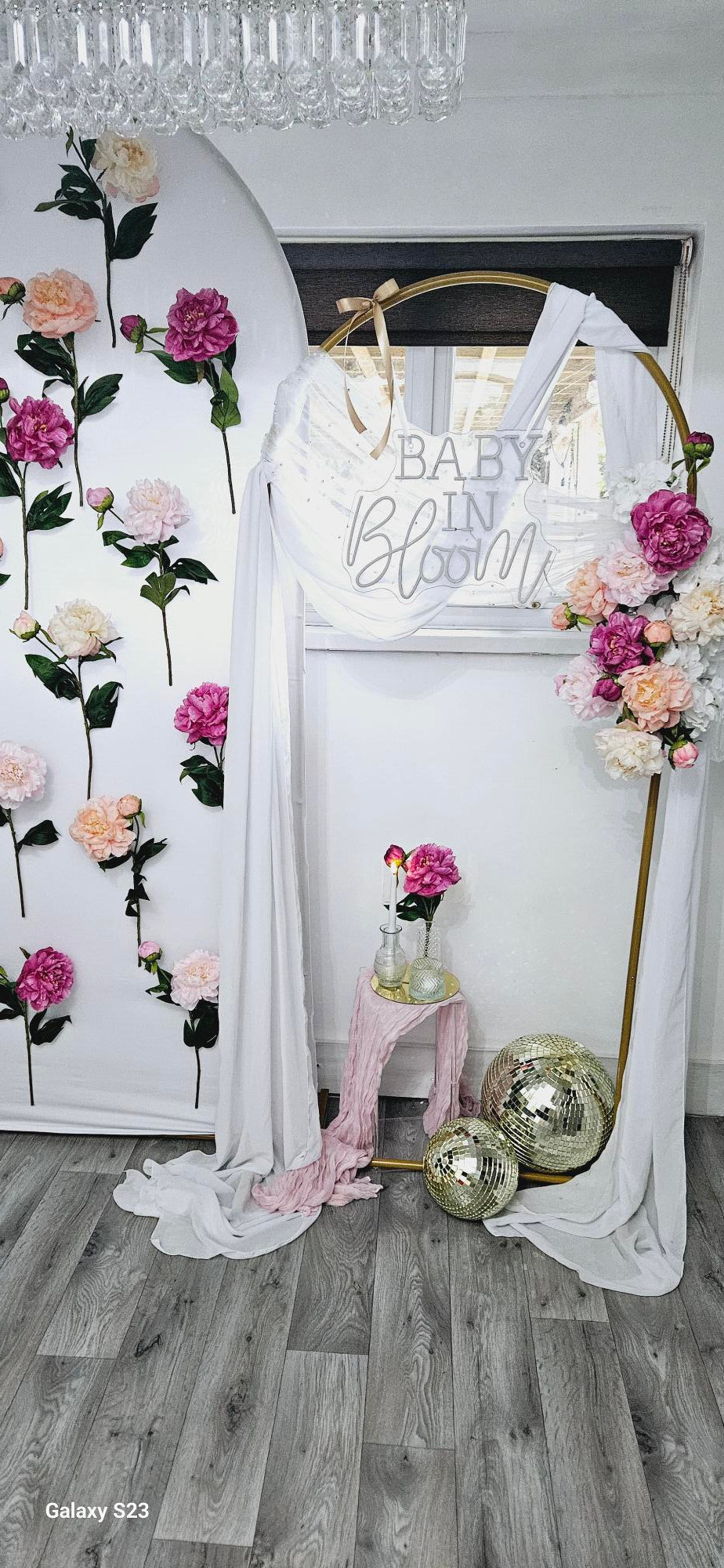 The Bloom Bar Backdrop