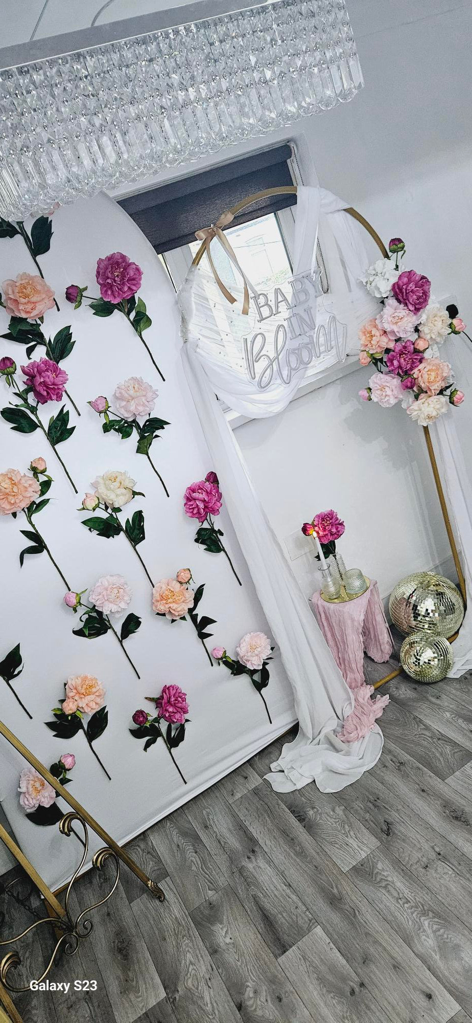 The Bloom Bar Backdrop