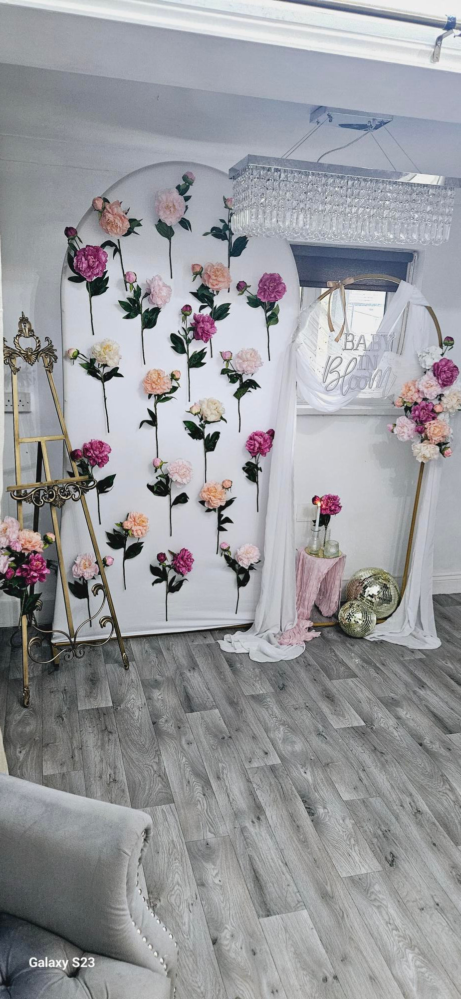 The Bloom Bar Backdrop