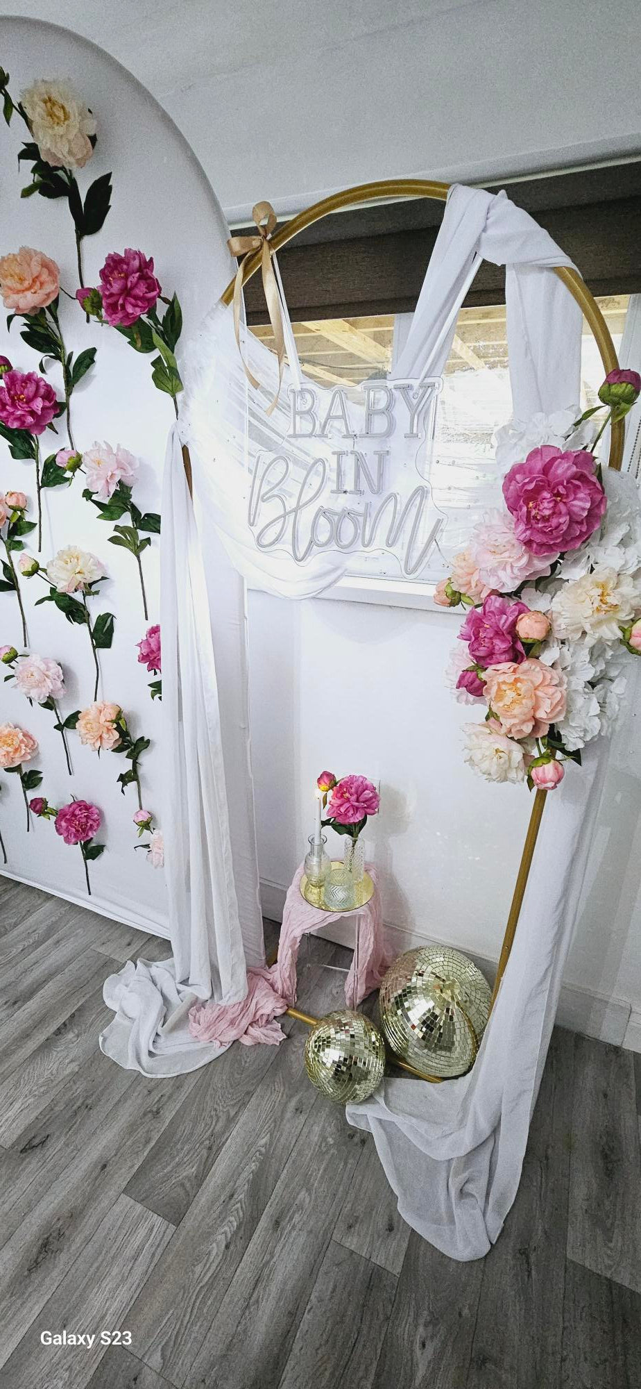 The Bloom Bar Backdrop