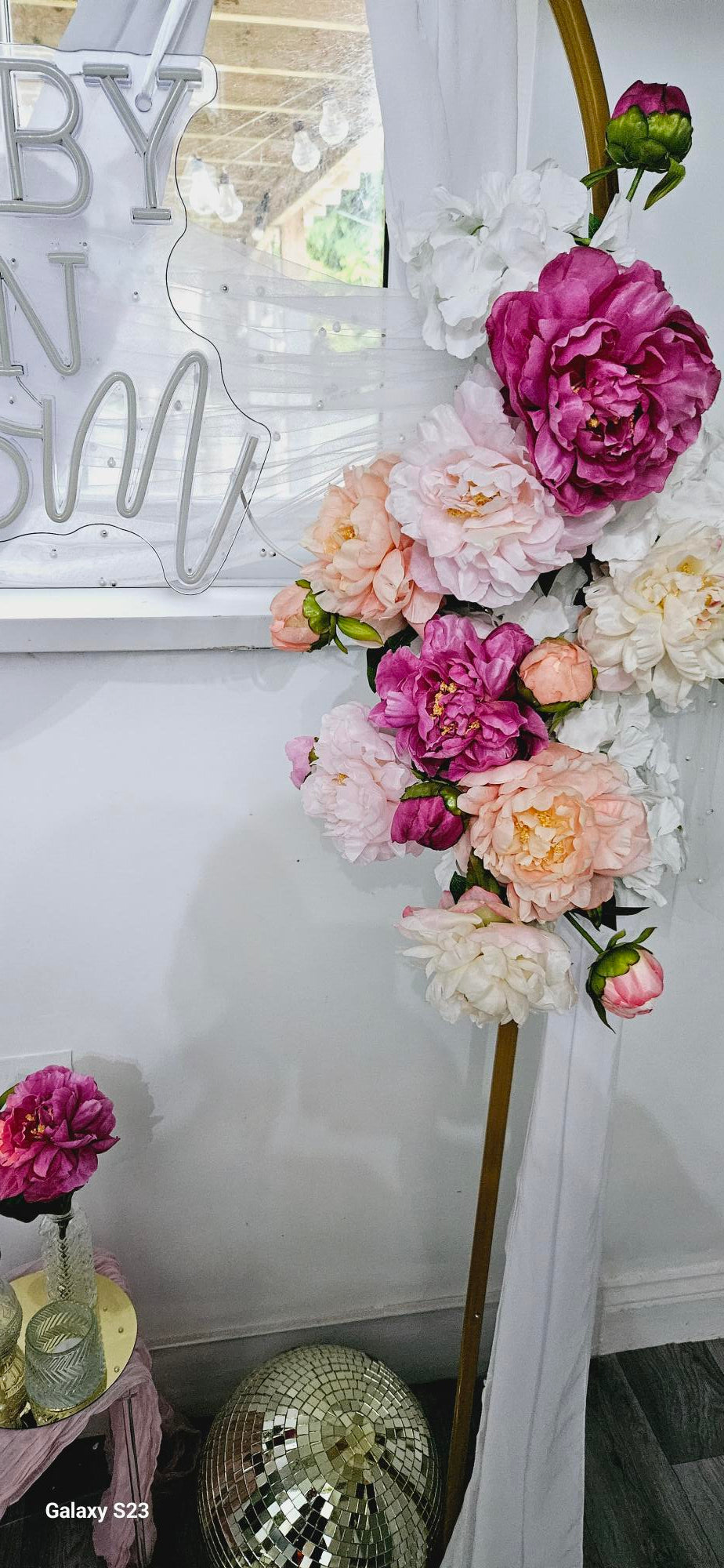 The Bloom Bar Backdrop