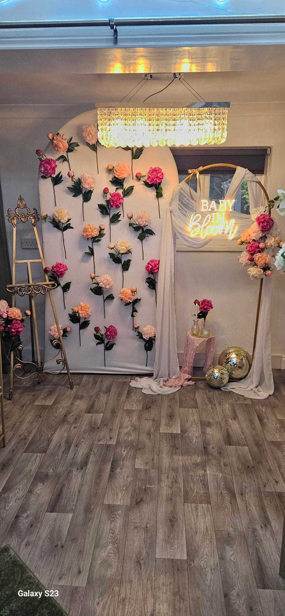 The Bloom Bar Backdrop