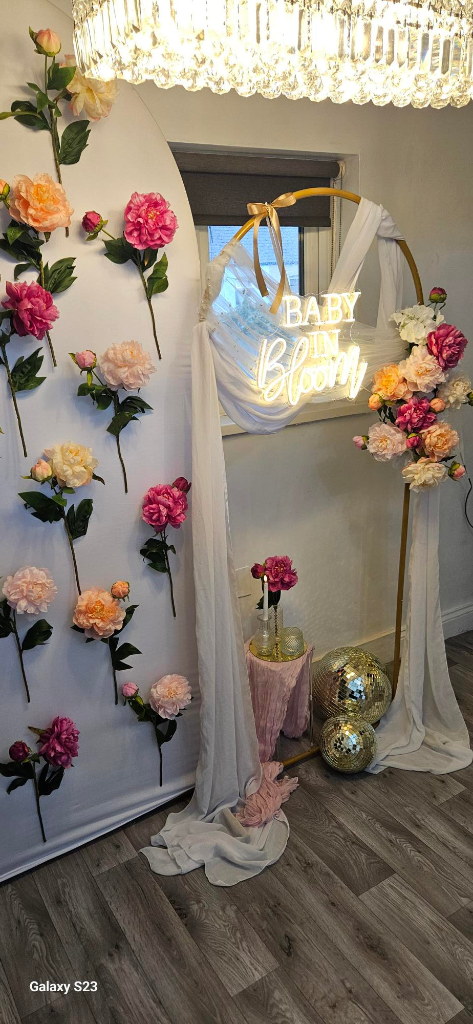The Bloom Bar Backdrop
