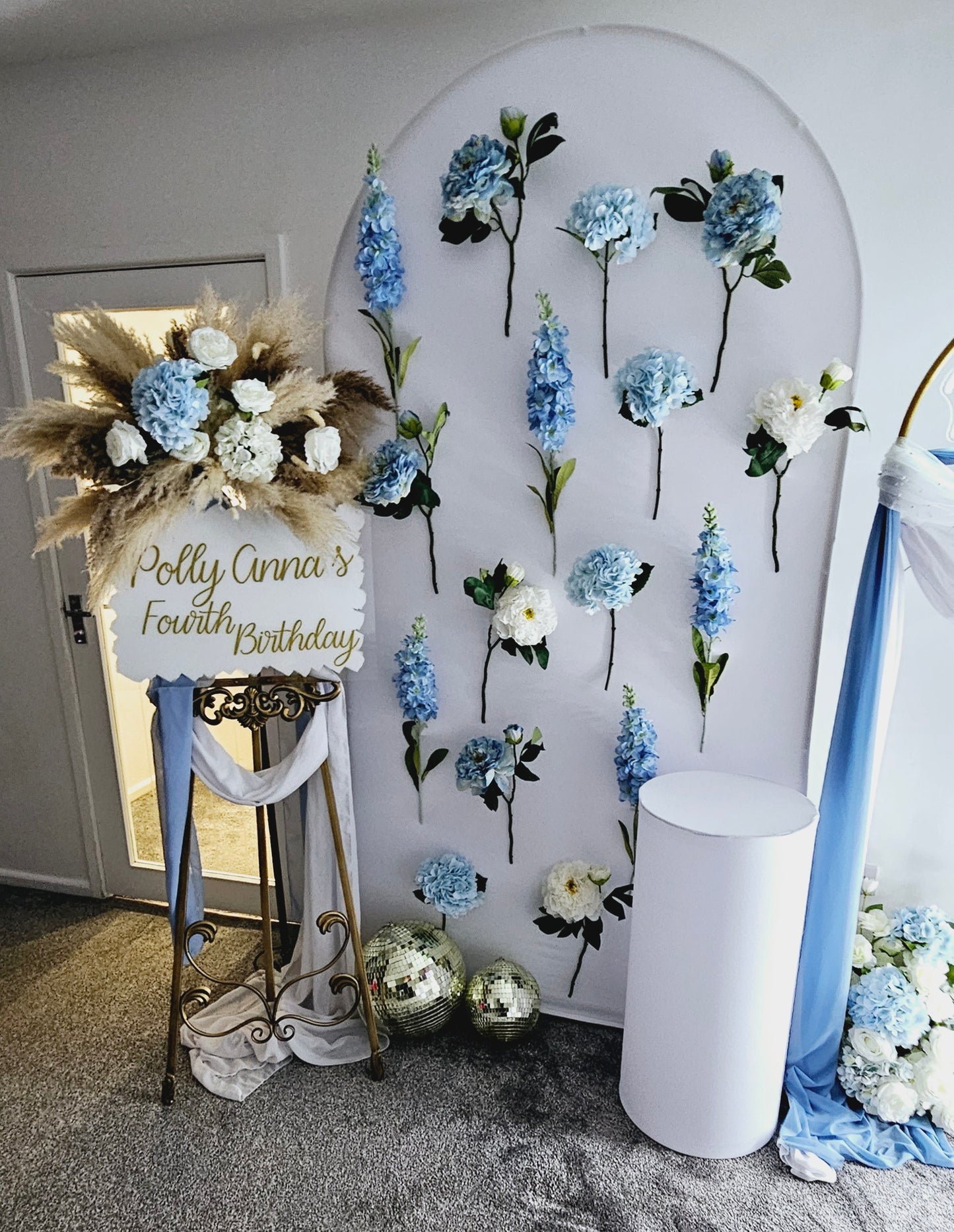 The Bloom Bar Backdrop