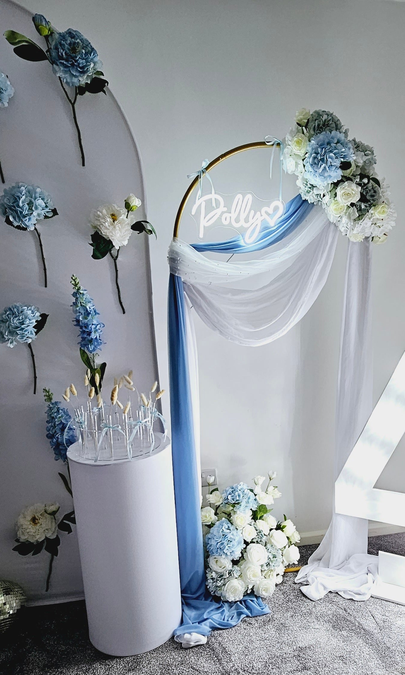 The Bloom Bar Backdrop