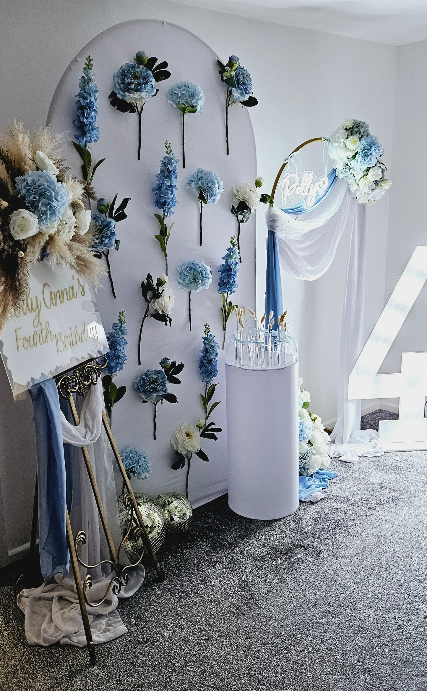 The Bloom Bar Backdrop