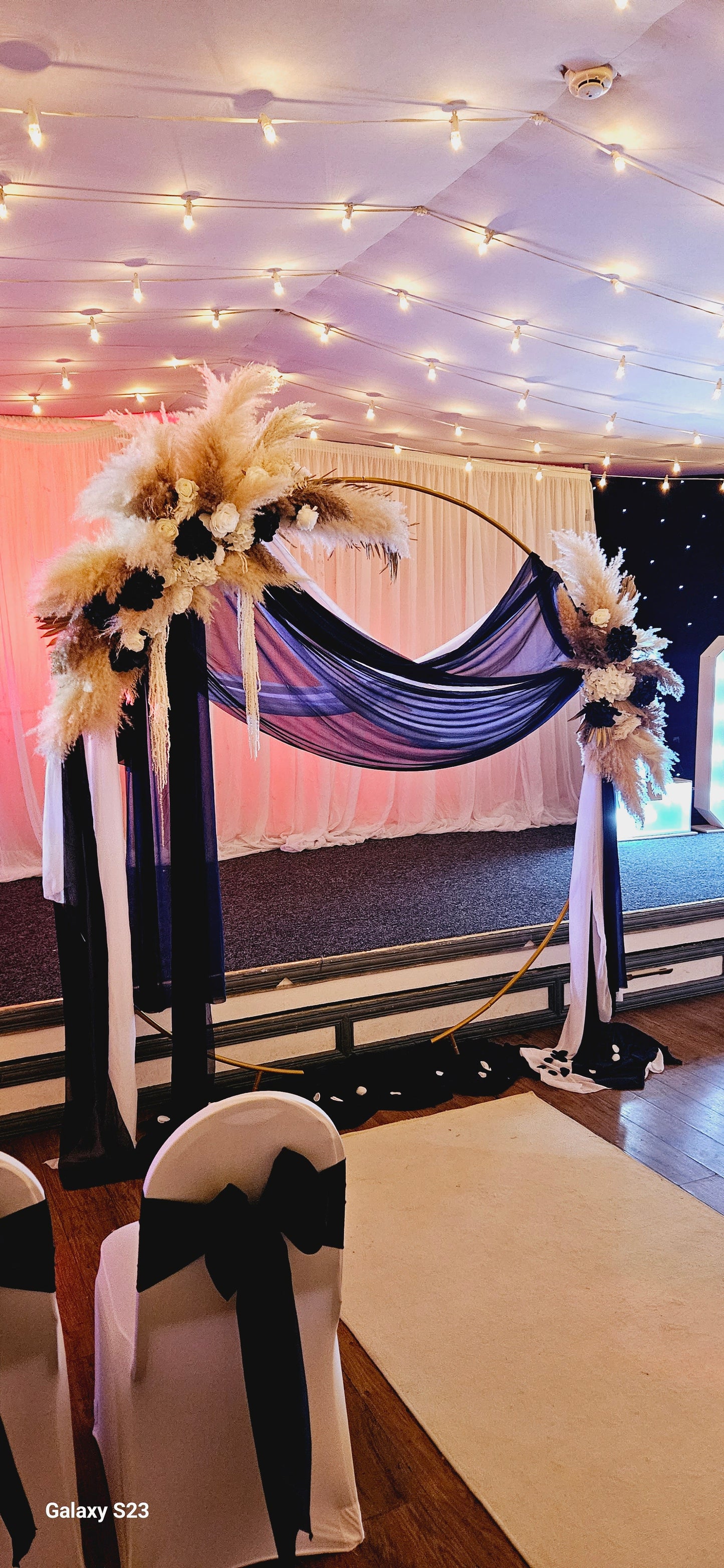 Gold Hoop Display