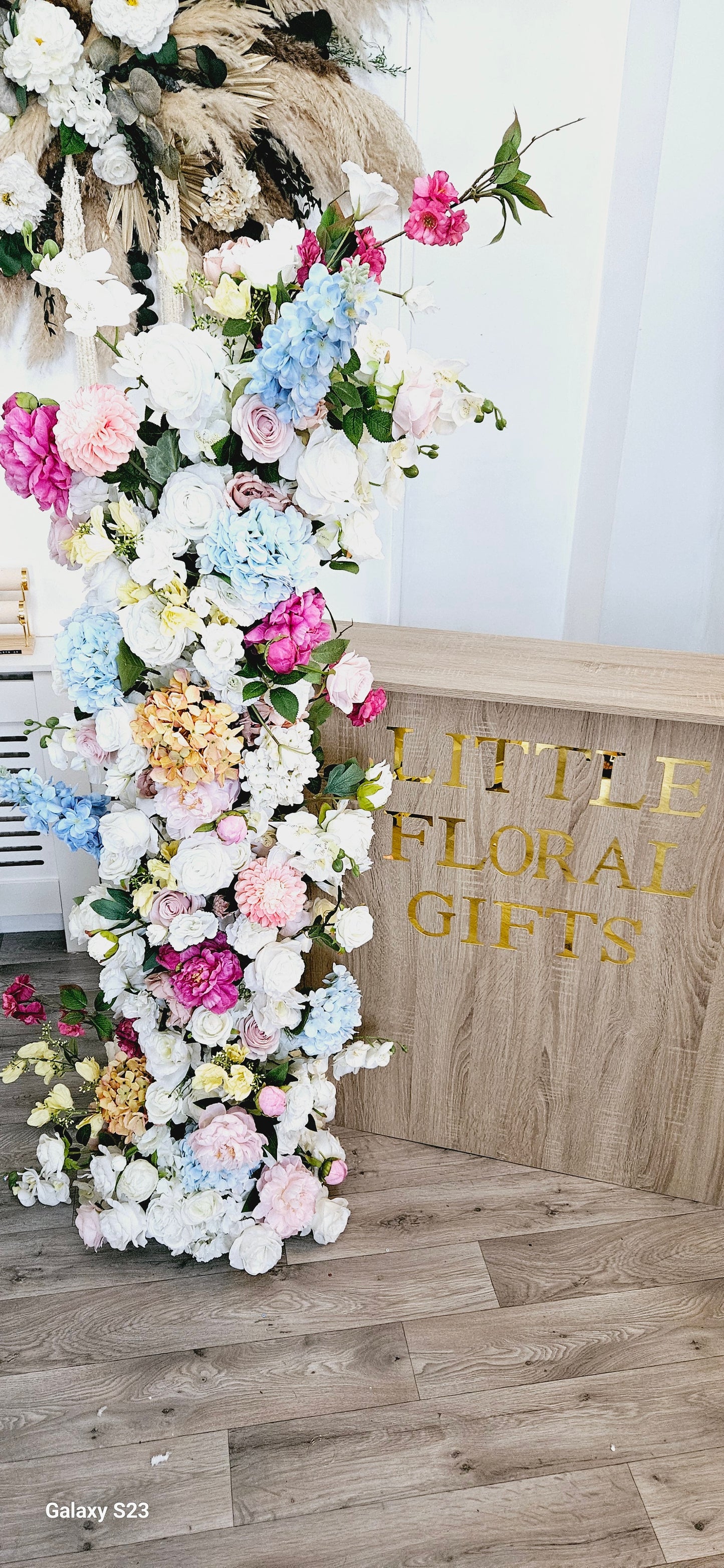 The Bloom Bar Backdrop