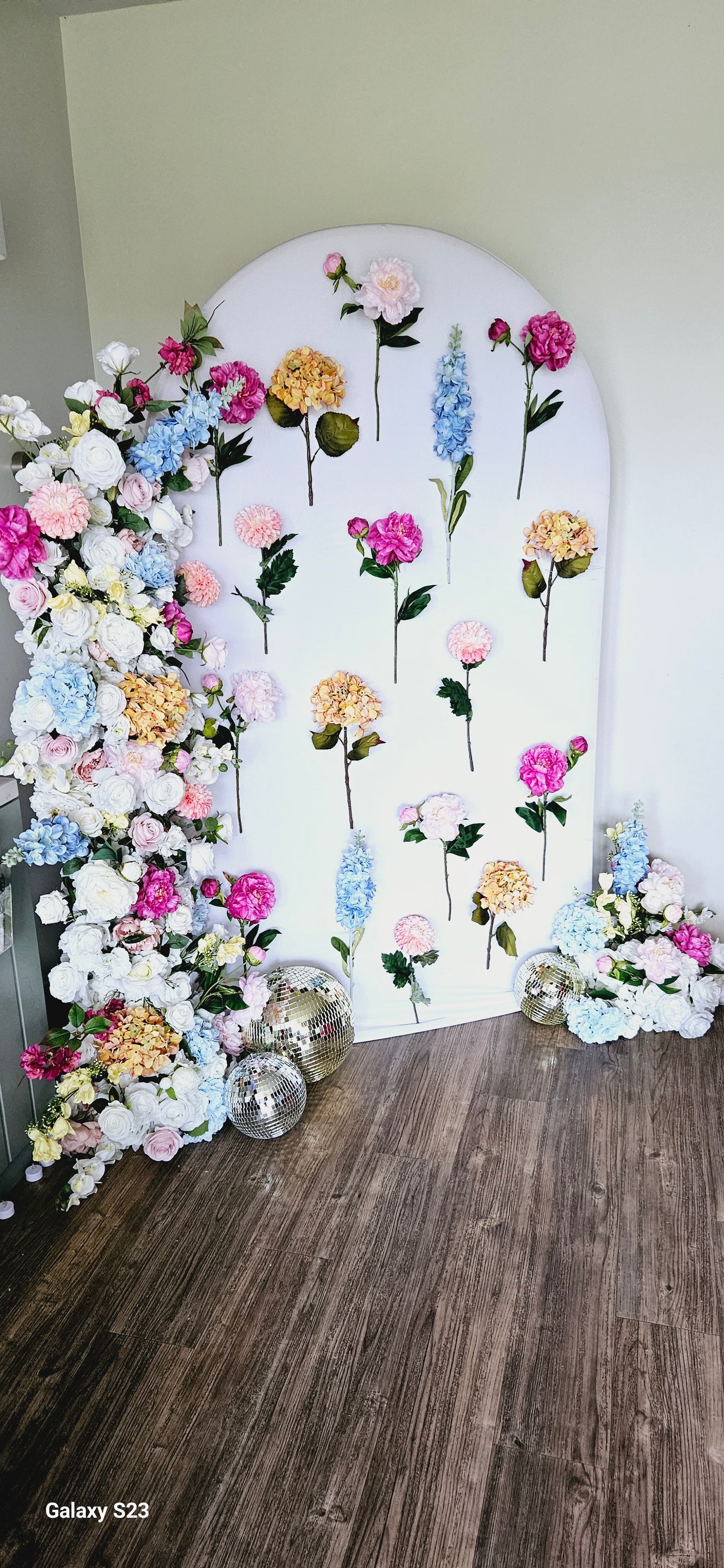 The Bloom Bar Backdrop