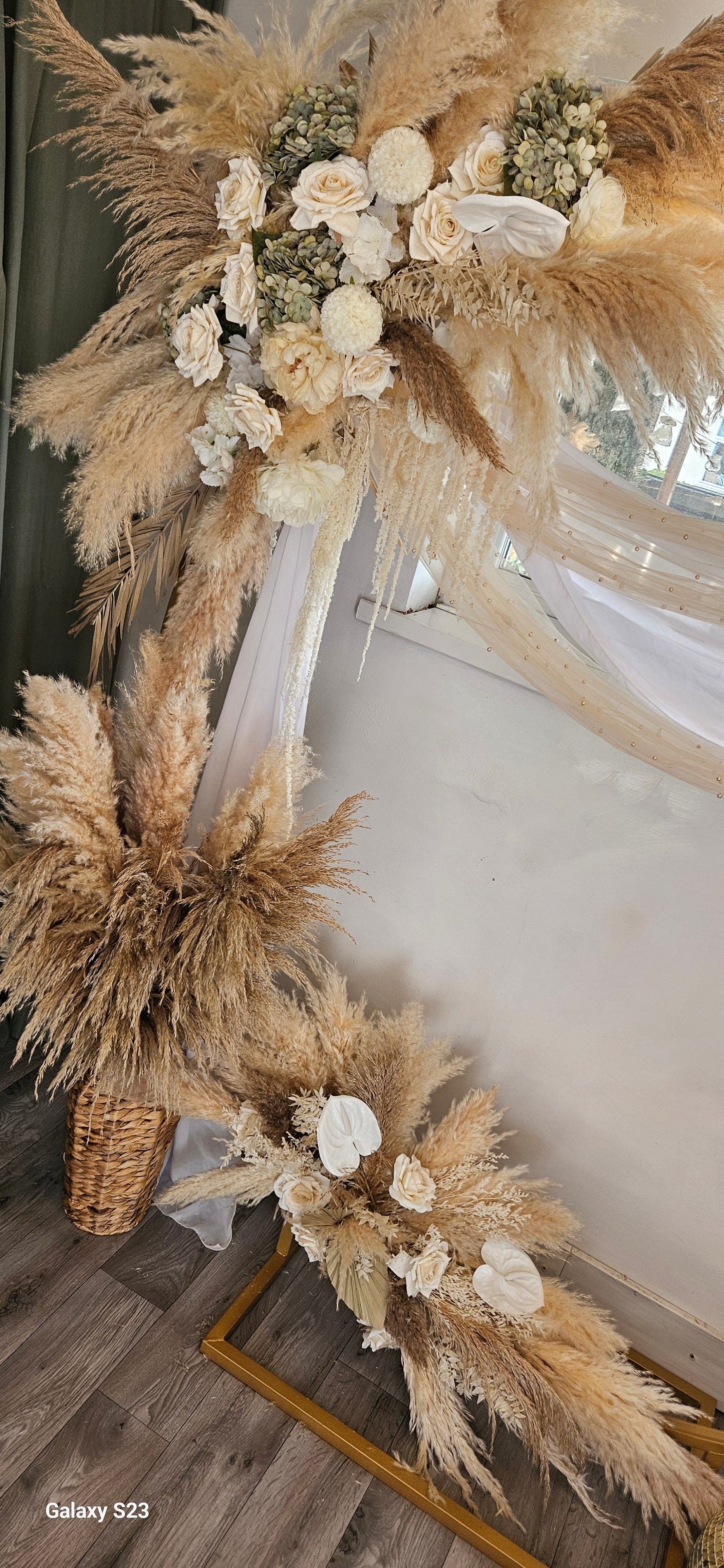Gold Hoop Display