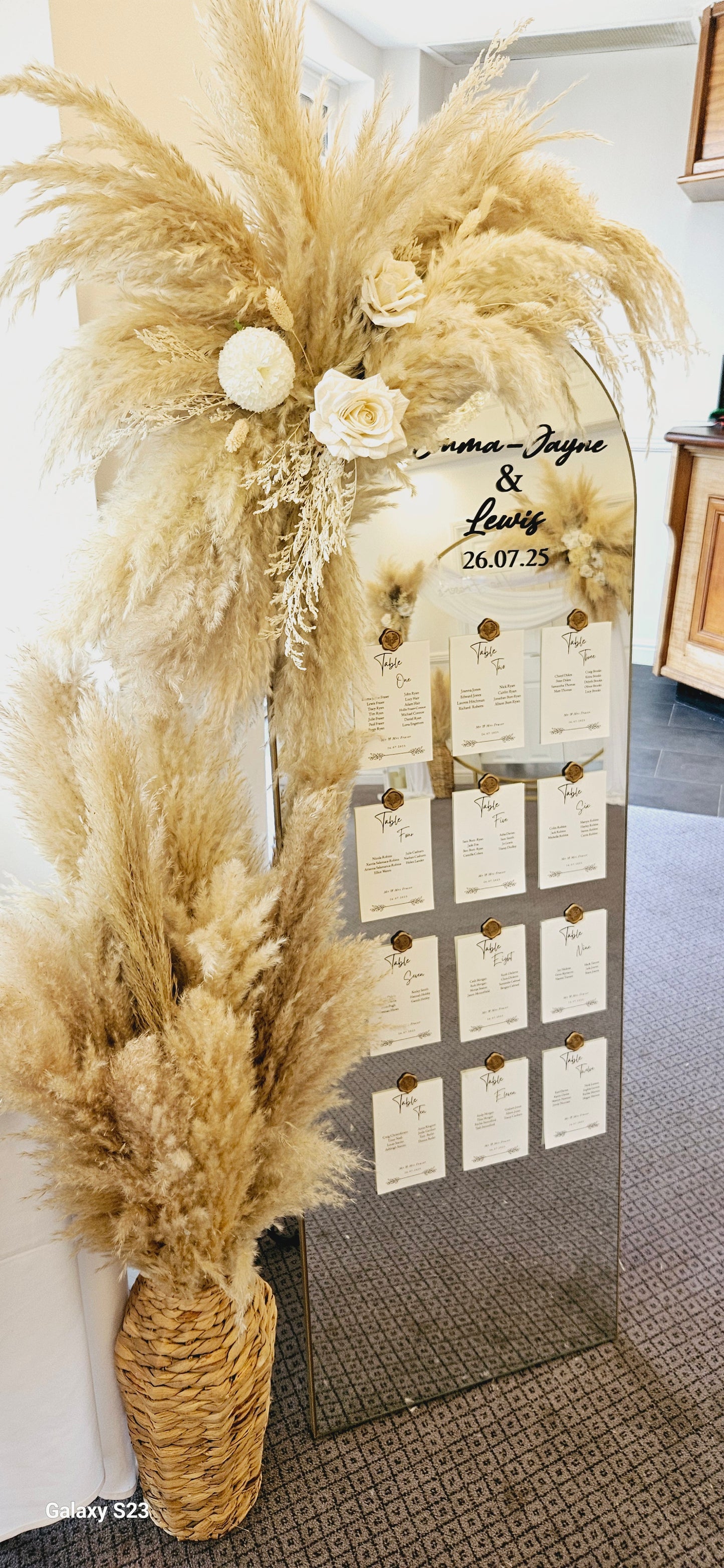 Mirror Table Planner