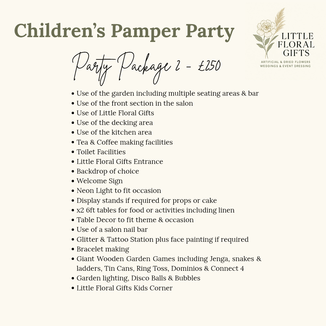 The Hideaway Venue & Party Packages