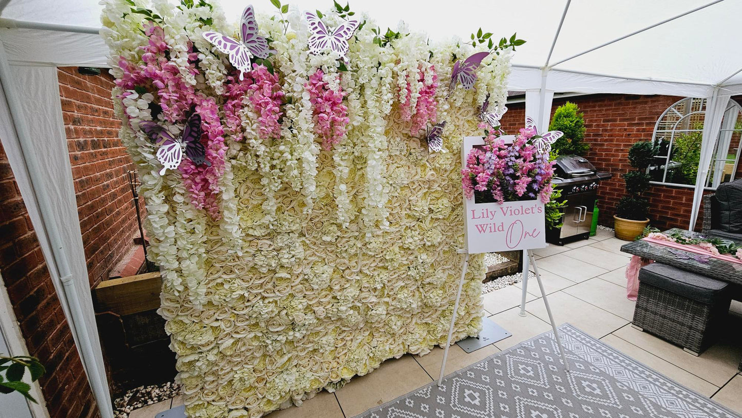 Luxury Flower Wall Package - One Day Hire