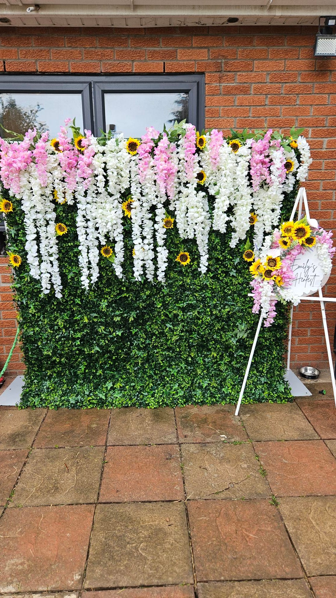 Luxury Flower Wall Package - One Day Hire