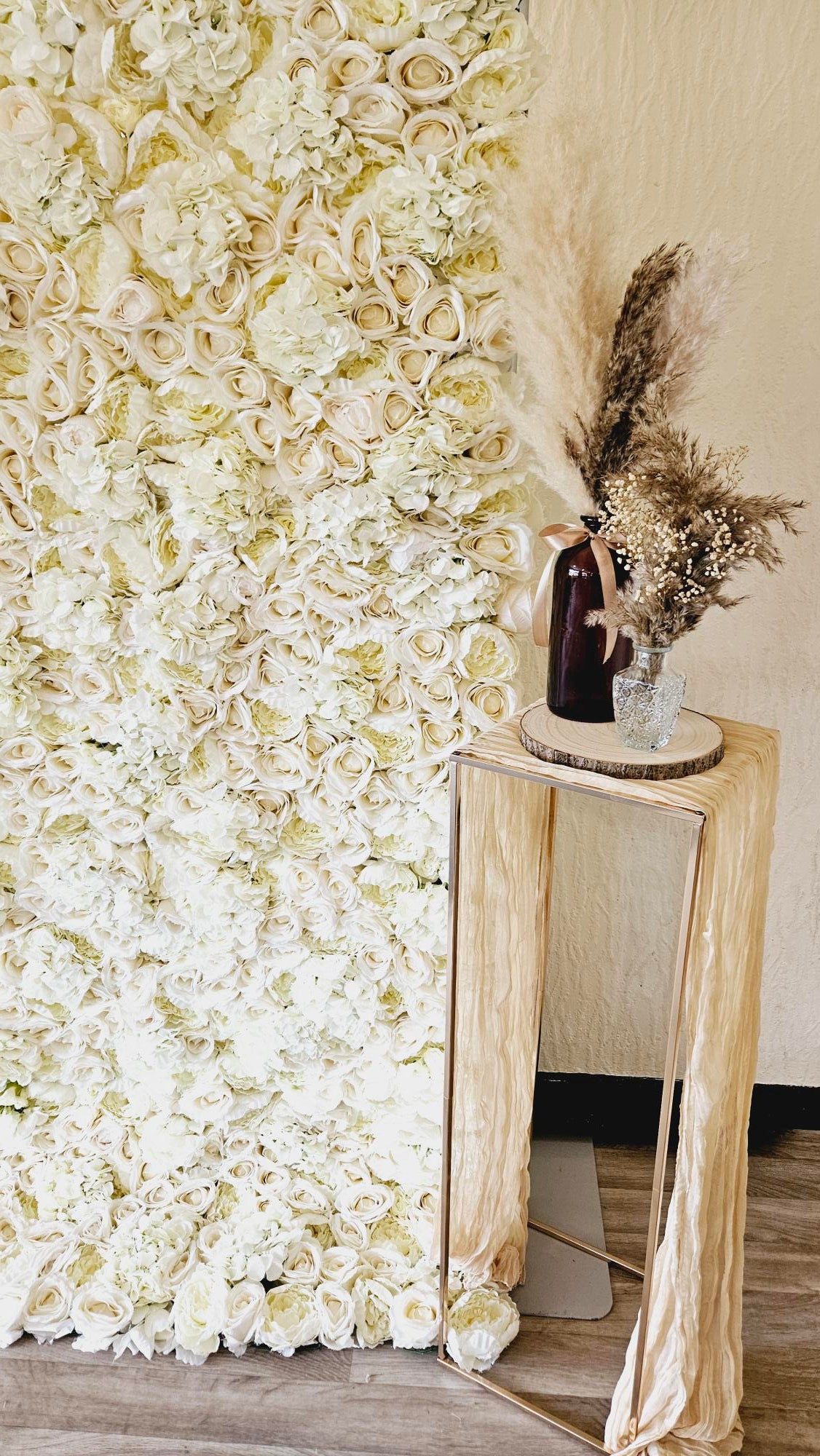 Luxury Flower Wall Package - One Day Hire