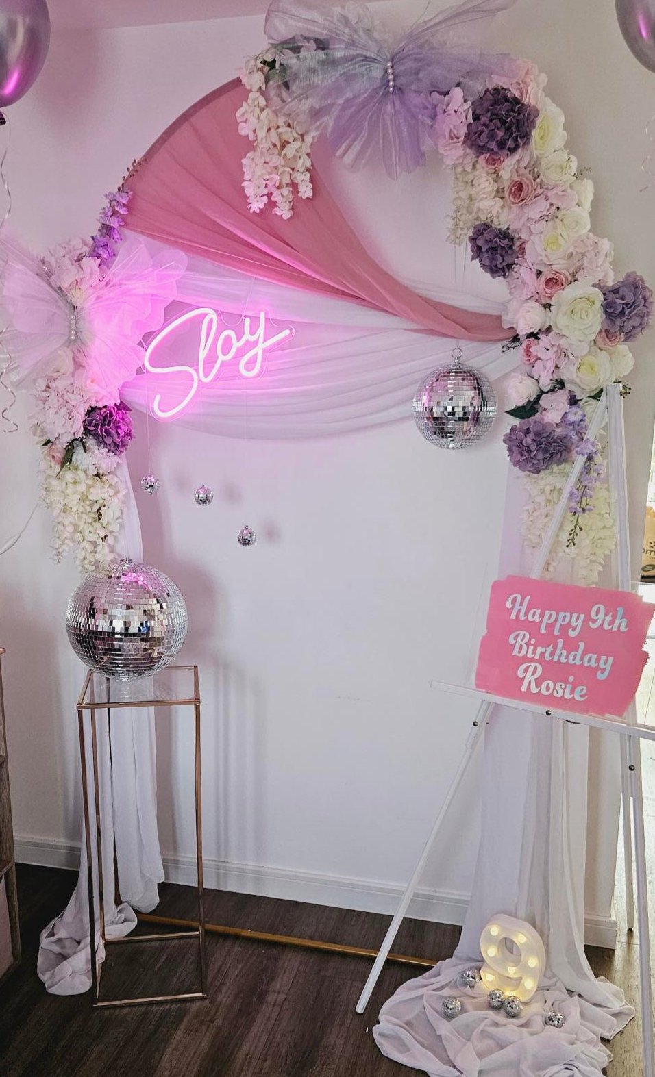 Taylor Swift Inspired Floral Arch