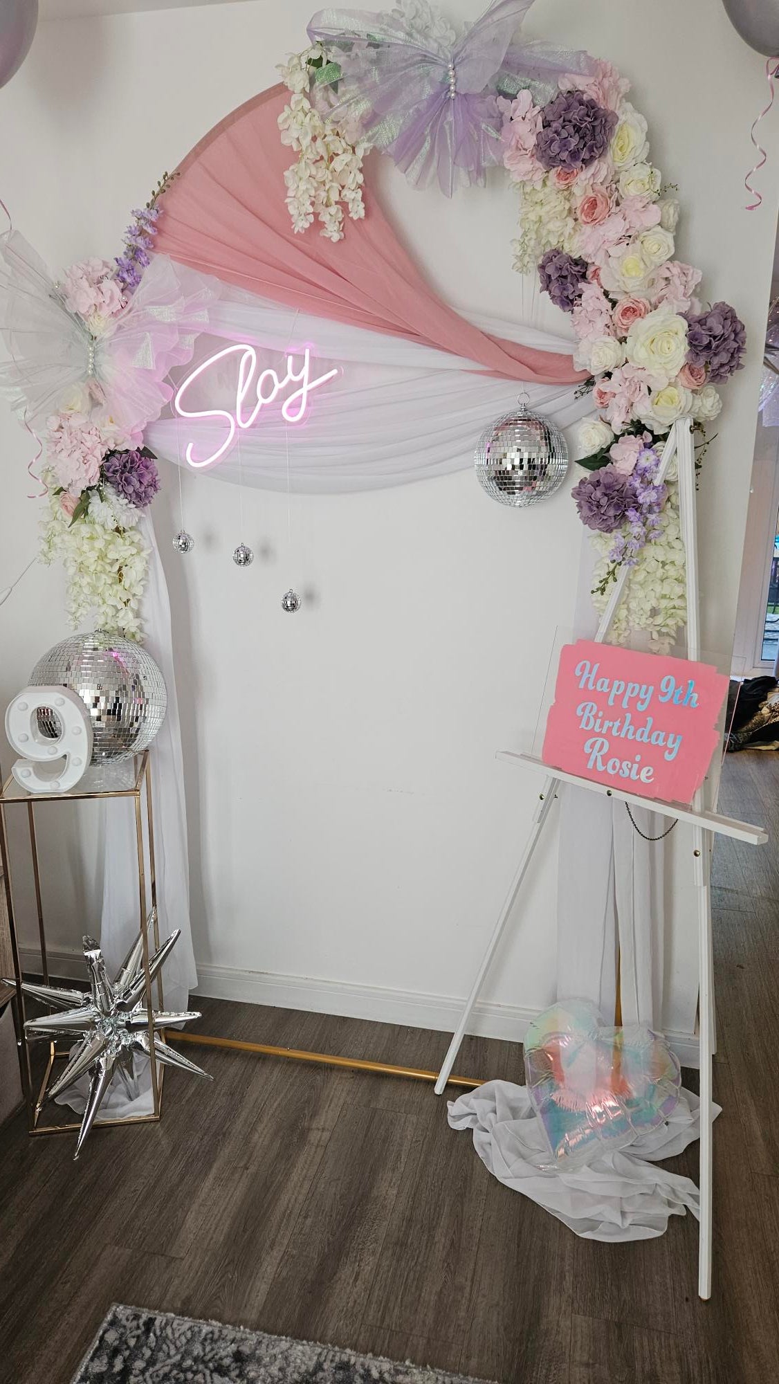 Taylor Swift Inspired Floral Arch