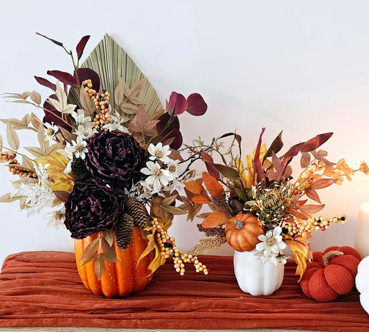 Floral Pumpkins