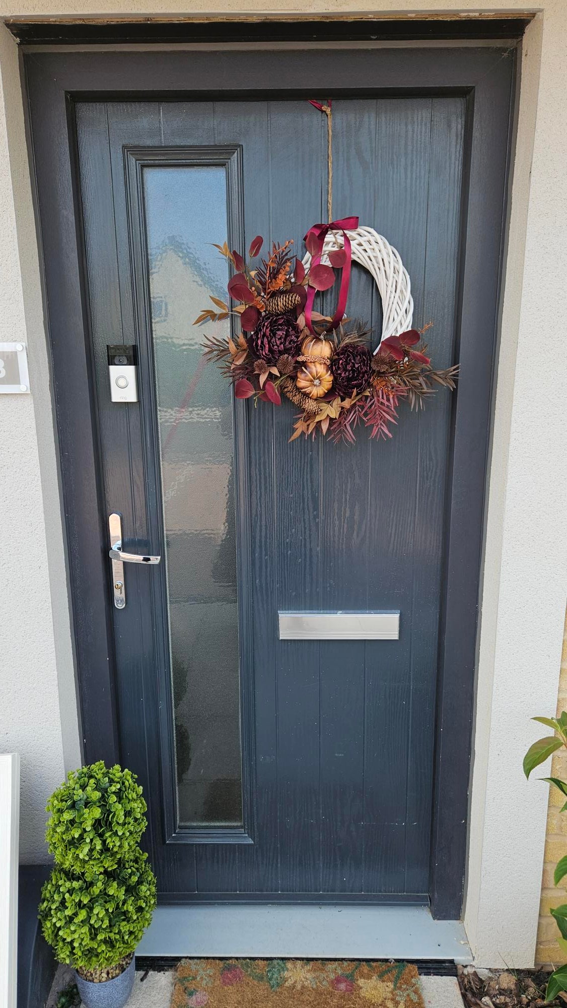 Autumn Wreath - Chunky Willow Heart