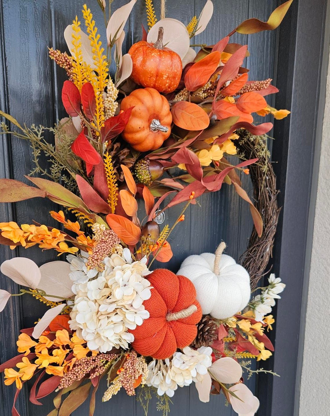 Autumn Wreath - Burnt Orange