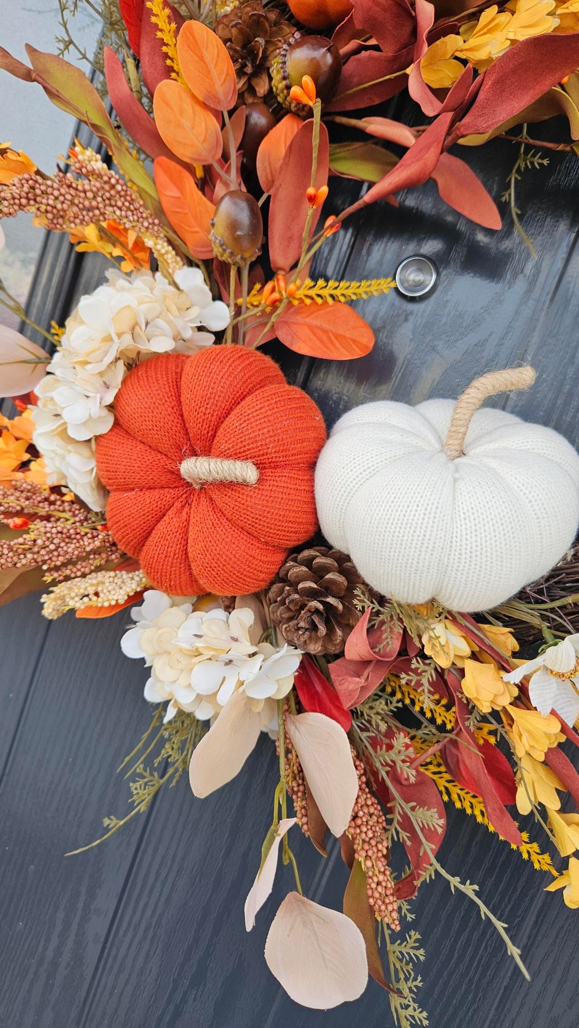 Autumn Wreath - Burnt Orange