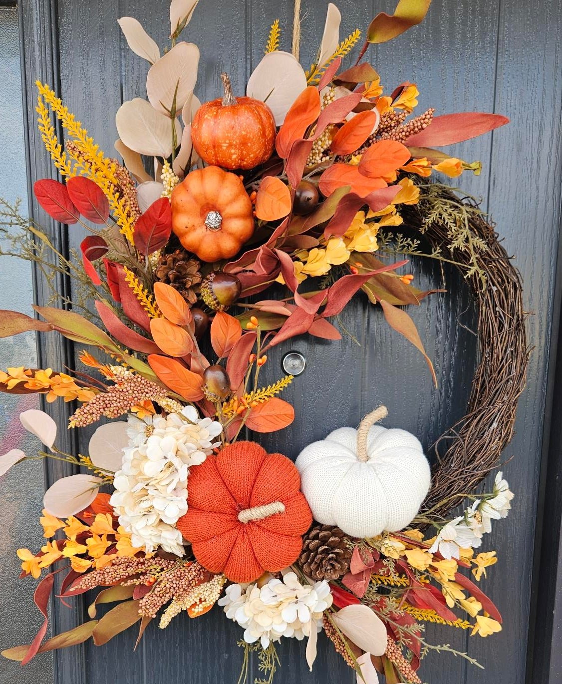 Autumn Wreath - Burnt Orange