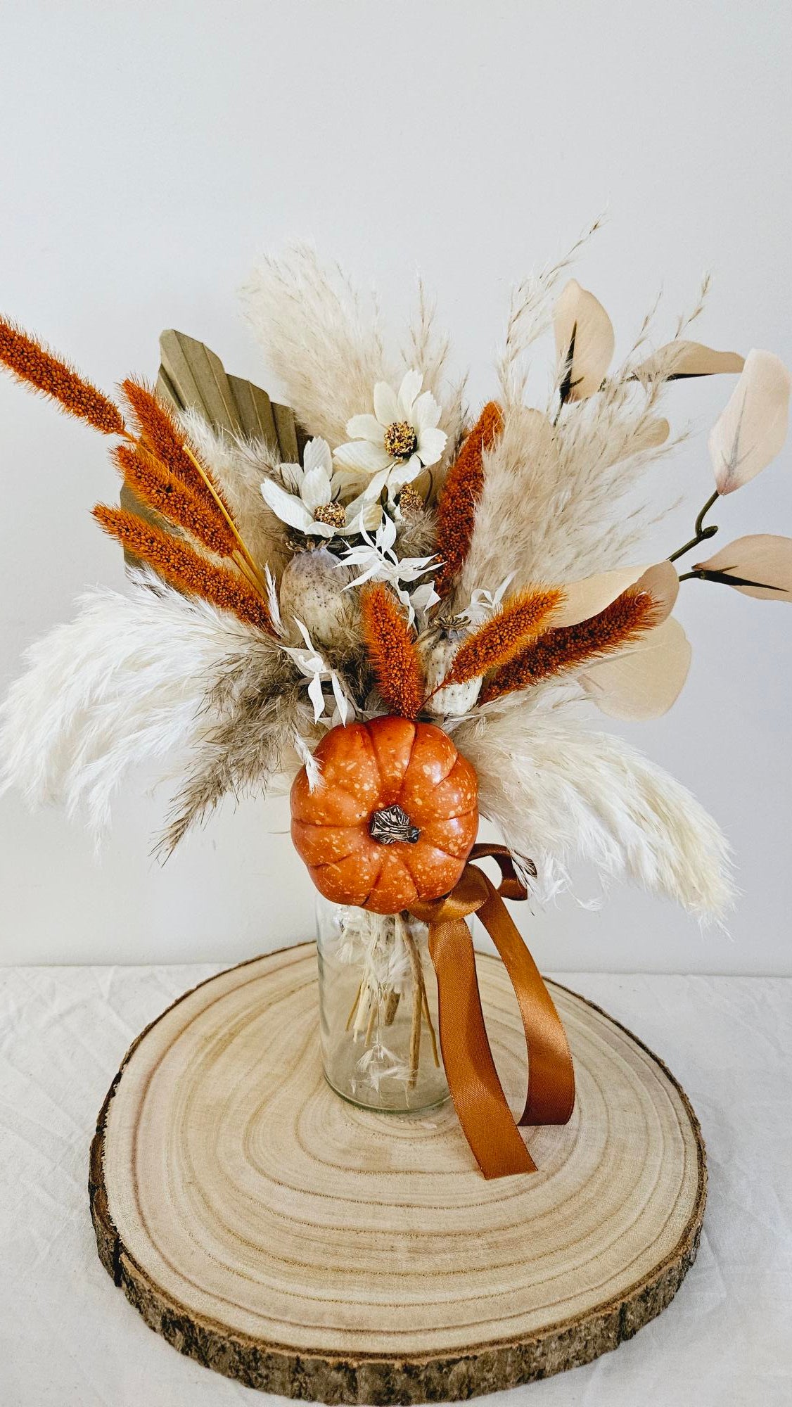 Autumn Dried Flower Vase