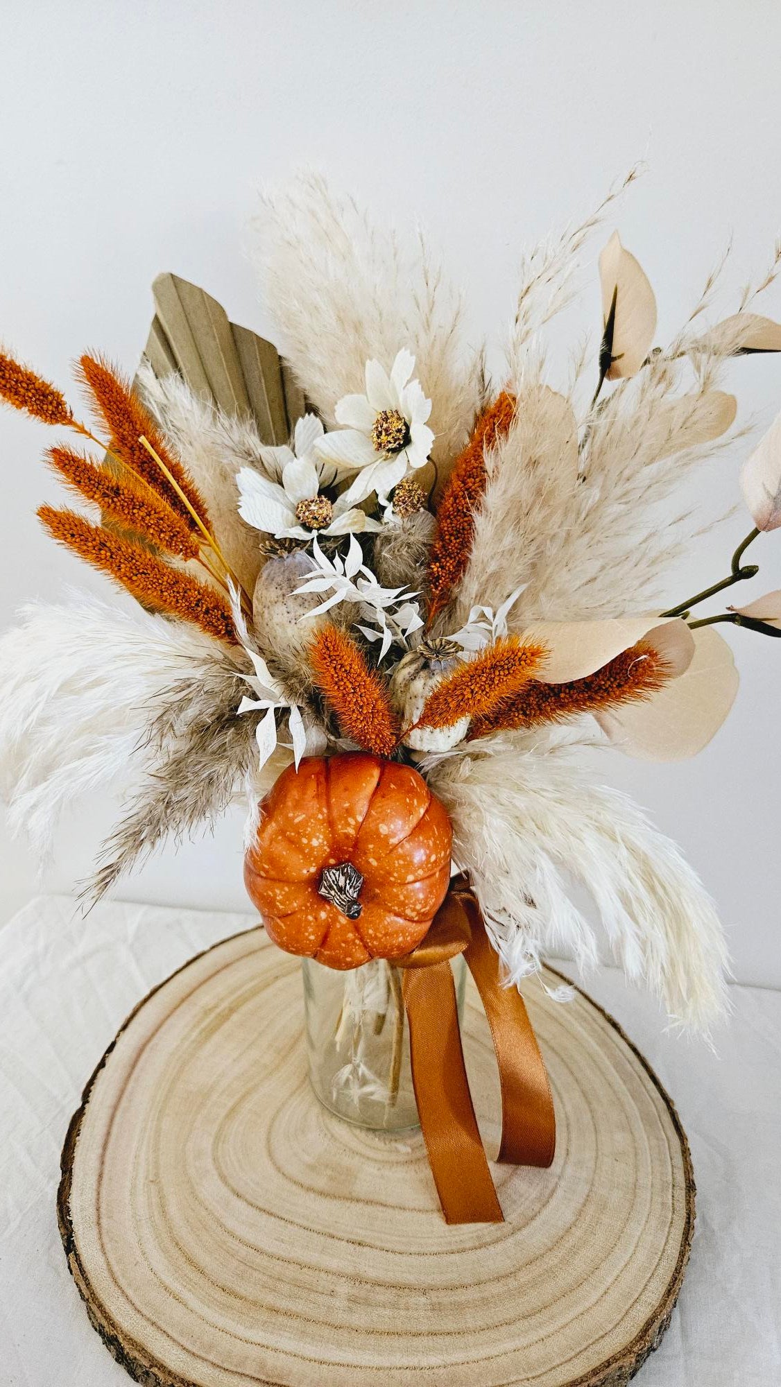 Autumn Dried Flower Vase