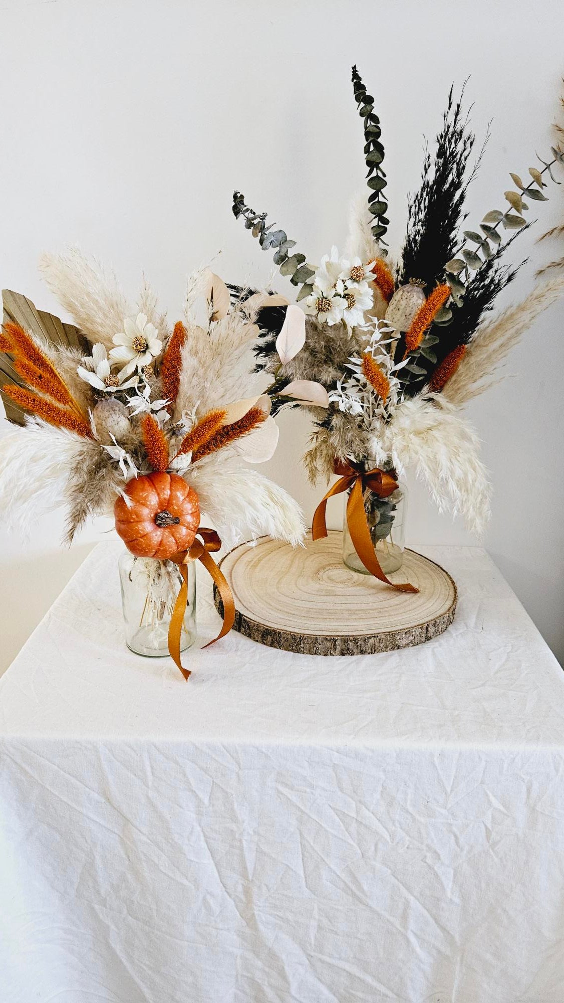 Autumn Dried Flower Vase