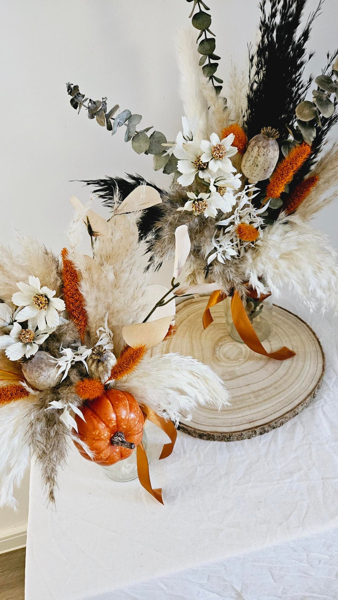 Autumn Dried Flower Vase