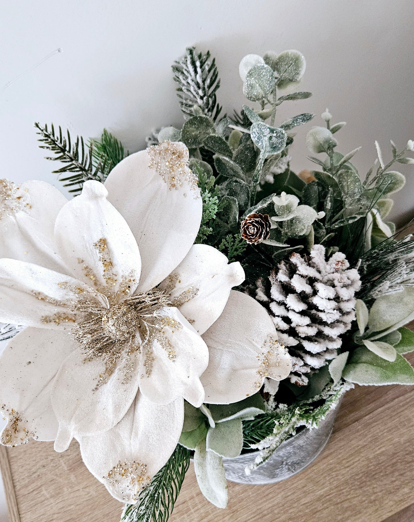 Christmas Bucket Planters