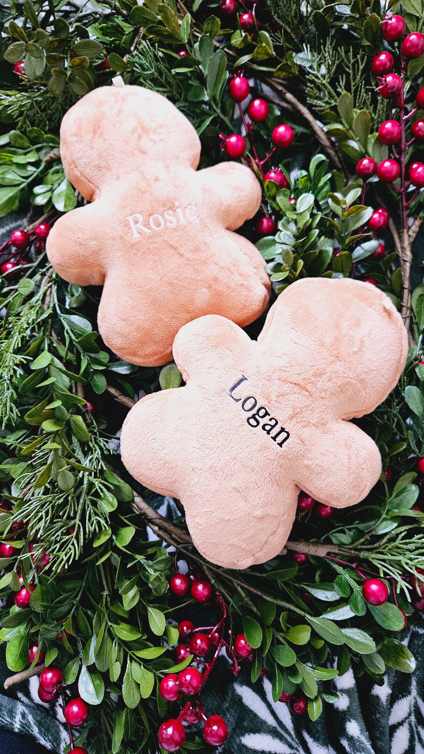 Christmas Gingerbread Man Plushie