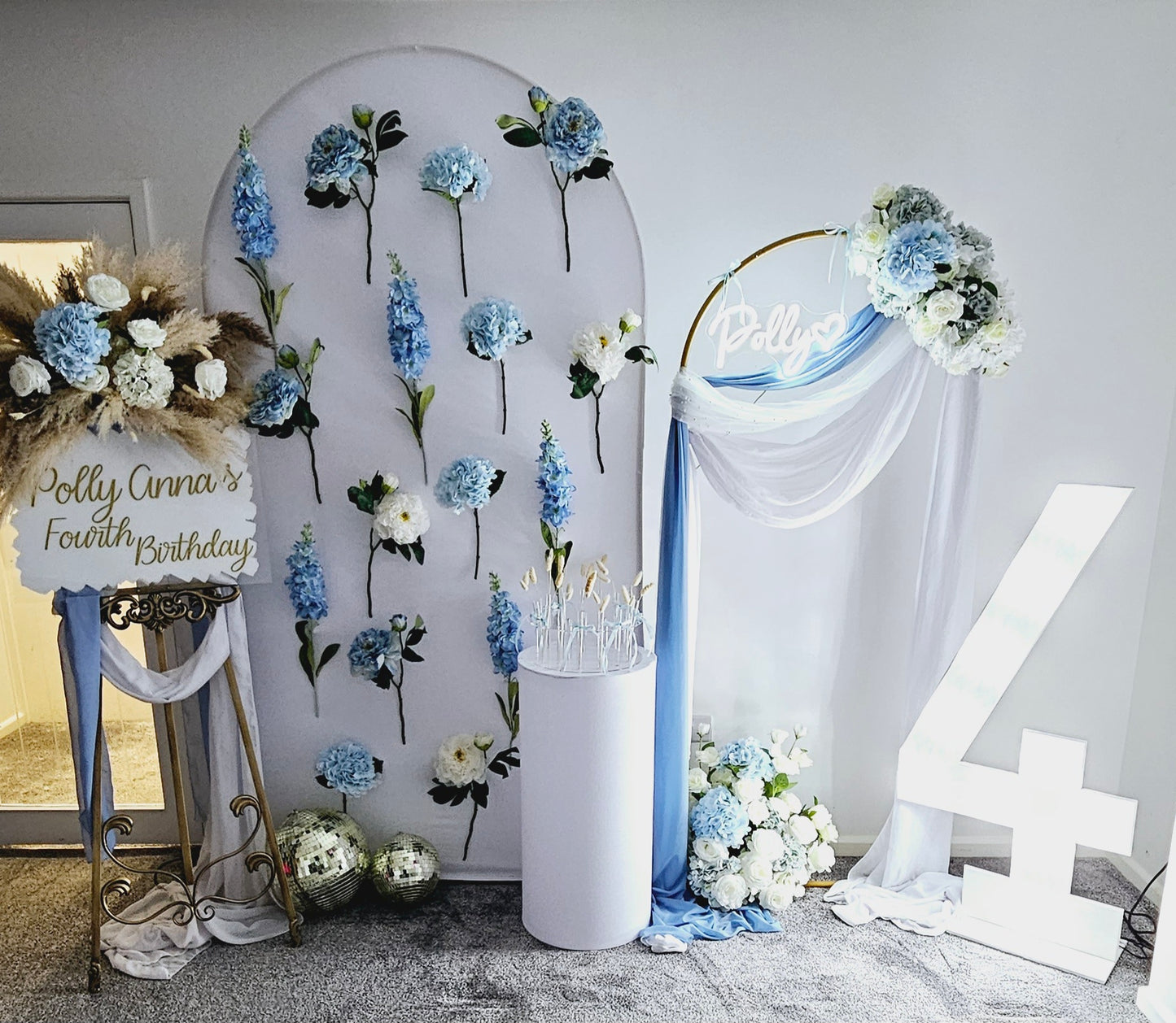 Acrylic Welcome Sign - One Day Hire