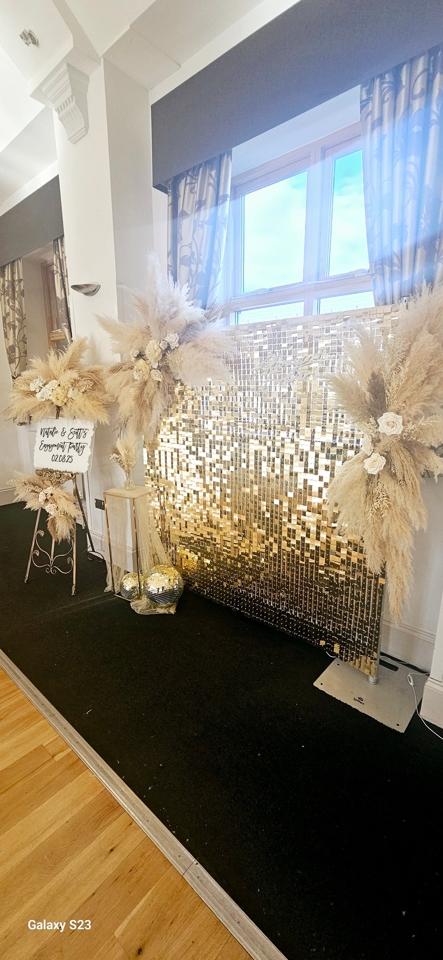Acrylic Welcome Sign - One Day Hire