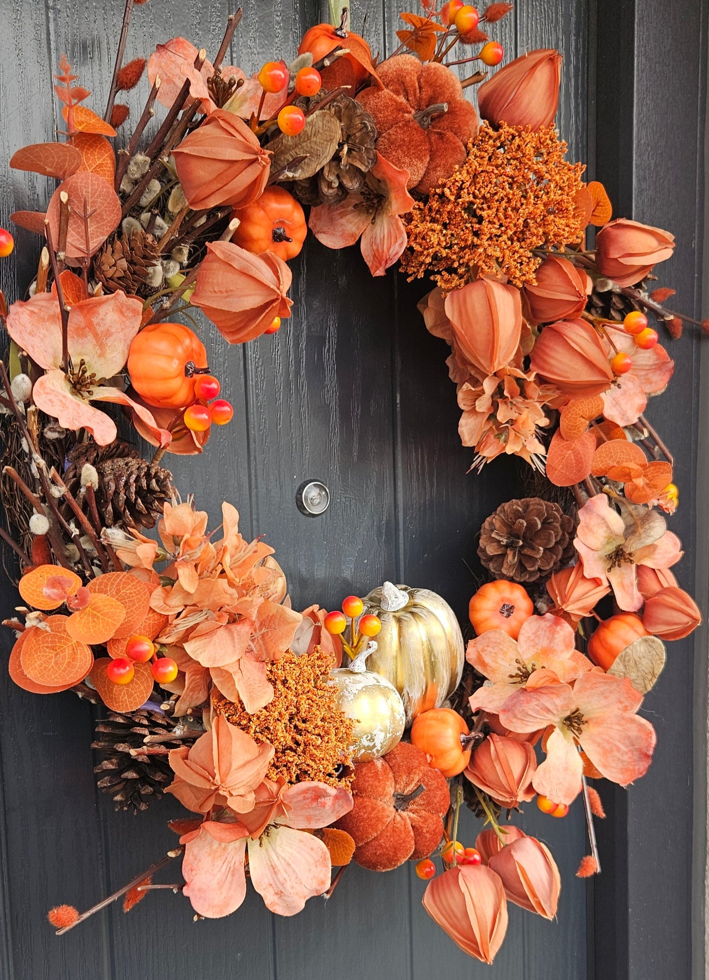 Autumn Wreath - Burnt Orange