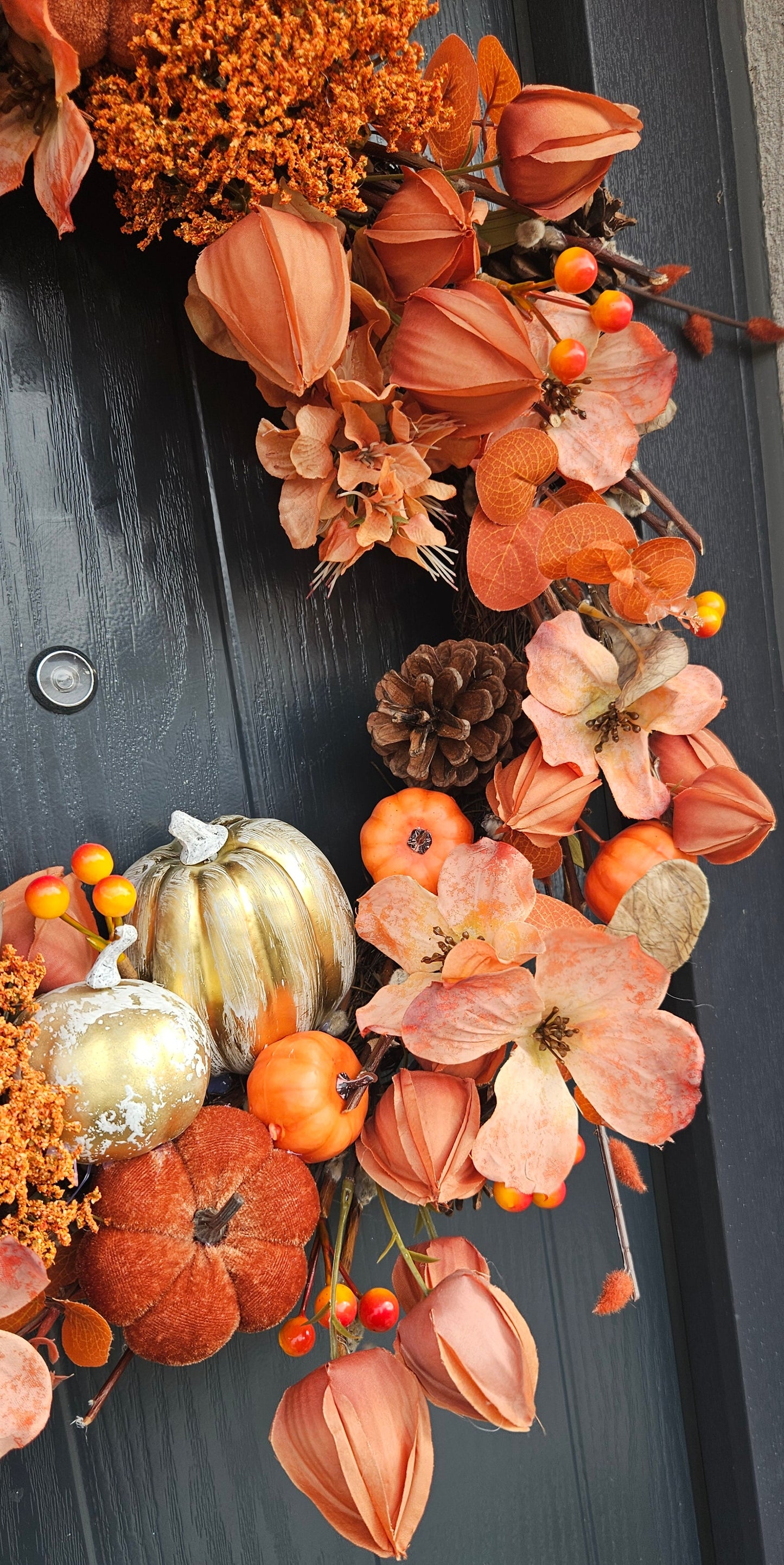 Autumn Wreath - Burnt Orange