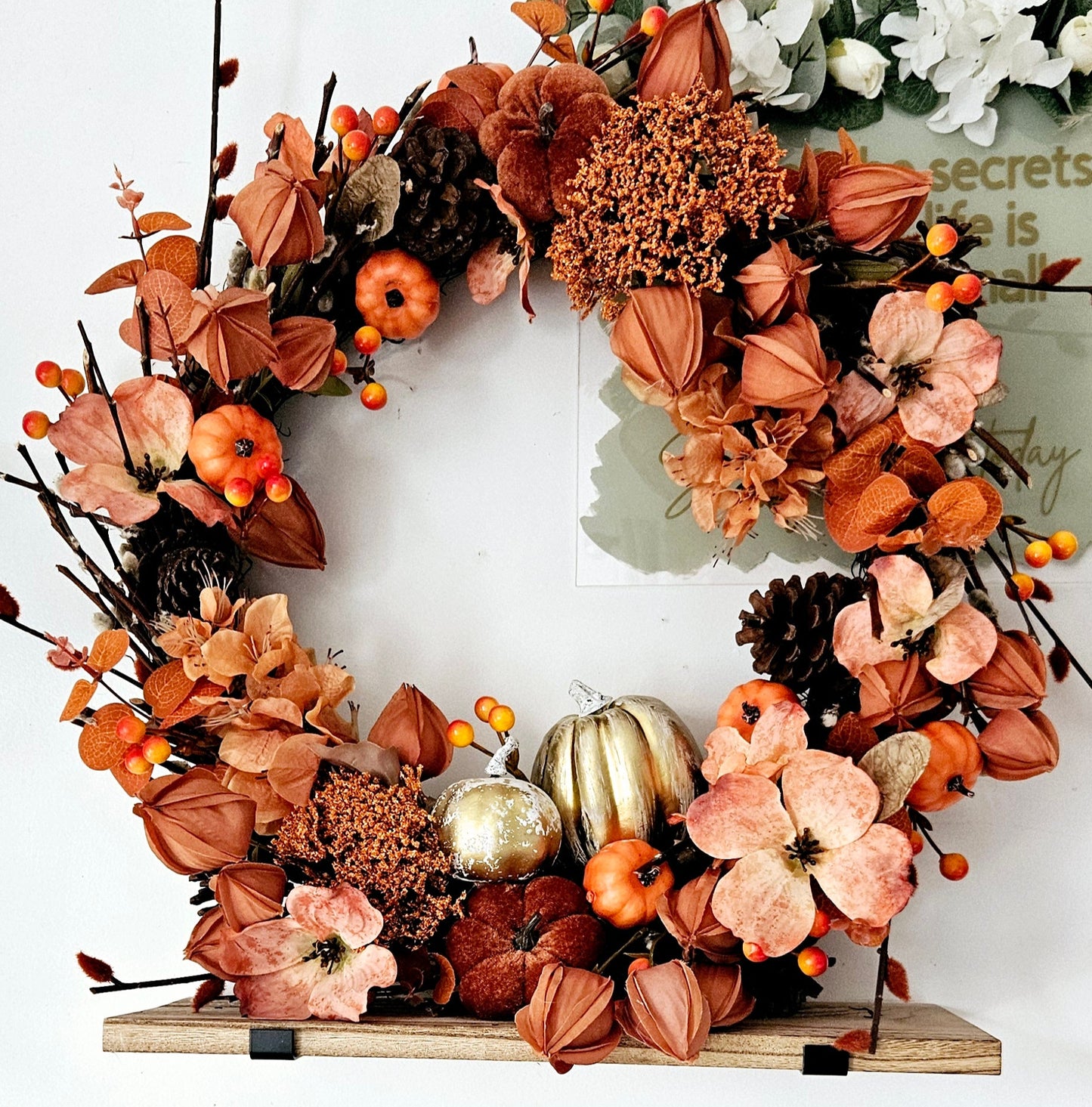 Autumn Wreath - Burnt Orange