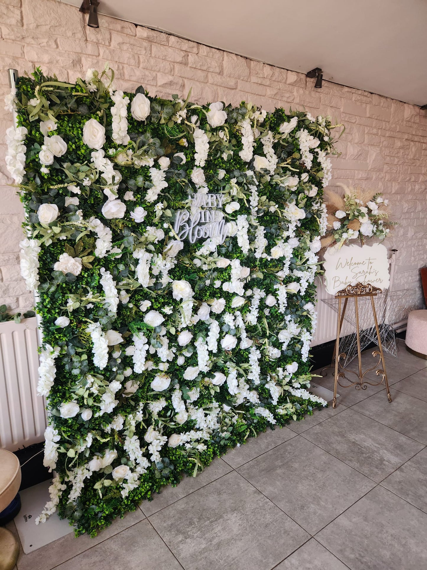 Luxury Flower Wall Package - One Day Hire