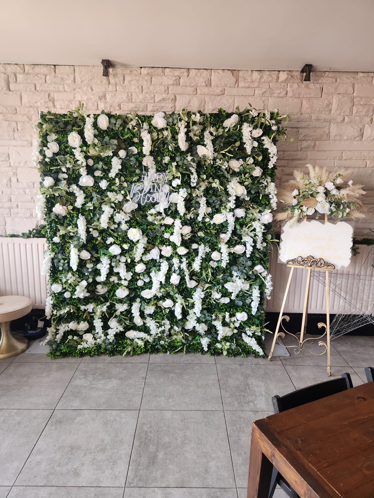 Luxury Flower Wall Package - One Day Hire