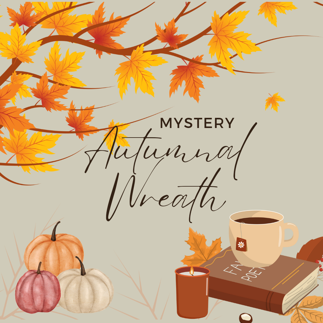 Floral Handmade Wreath: MYSTERY AUTUMN WREATH